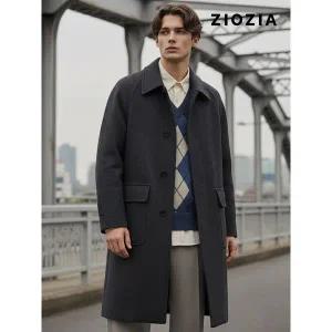 [지오지아] [남녀공용]세미 오버 발마칸 코트 (ABC4CG3103)