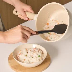 트루쿡 북미산 월넛 실리콘 조리도구 스패츌라, 1개