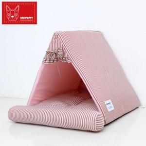 댕댕이 삼각하우스 핑크 A973239 강아지집 강아지베개
