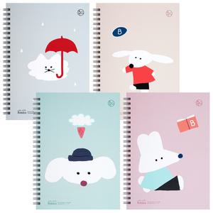 포포팬시 보바 A5 코지 항균 노트 연습장 학생 캐릭터 공책 메모지 다이어리