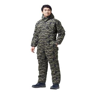 KSK-684 카키 카모 밀리터리 우주복 스즈끼 일체형 작업복 방한복