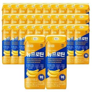 마이밀 마시는 뉴프로틴 바나나 로우슈거 190ml 32개