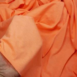 원단대장 형광주황 무지 TR 레이온혼방 신축성 가을 티셔츠 원단 의류천 국내생산