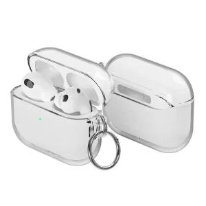 칸탐 에어팟 프로3 에어팟4 투명 케이스 +철가루 방지 스티커 2p 세트