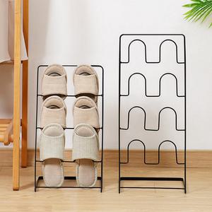 4단 접이식 슬리퍼 거치대 실내화 정리대 걸이 신발렉