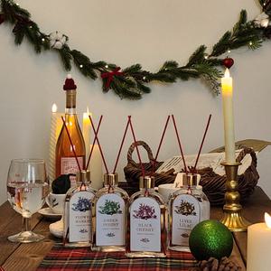 크리스마스 홀리데이 에디션 디퓨저 선물세트 _200ml x2 ea + 미니샤쉐 10g