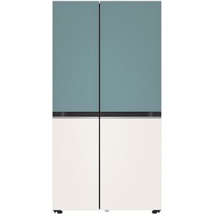 LG전자 디오스 800리터 양문형 2도어 메탈 832L S834MTE10