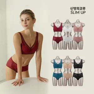 홀리데이 패키지 텐션 리프팅 브라팬티 6세트