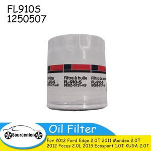 호환 2012 포드 엣지 2.0T 2011 몬데오 포커스 오일 필터 2.0L 2013 에코스포츠 1.0T 쿠가 FL910S 1250507