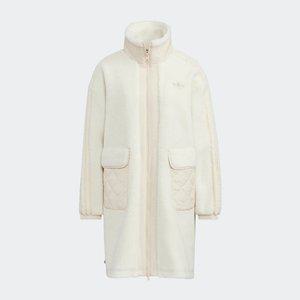 [아디다스] 여성 롱 쉐르파 재킷 HR3457