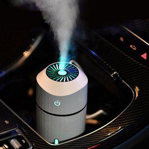 [기타]미니가습기USB 충전식 LED 가습기 무드등 차량용 휴대용 유선 무선