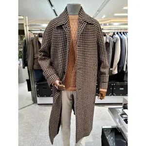 갤러리아 본 이태리 안젤리코 원사 하운드투스 발마칸 코트 BN3WHA580