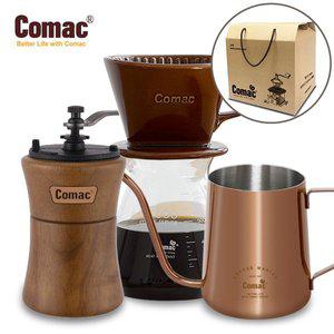 [코맥]핸드드립 홈카페 풀세트 선물포장 (DN4/MR9/KPG1) 핸드드립세트, 드립커피세트, 핸드드립