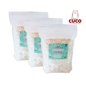 한내음 CUCO 친환경 제설제 HCSM-1000 5kg 해천케미칼 국내산(2종) X 3개 염화칼슘