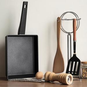 올블랙 넌스틱 코팅 계란말이 사각 후라이팬 주방 조리 교체 요리