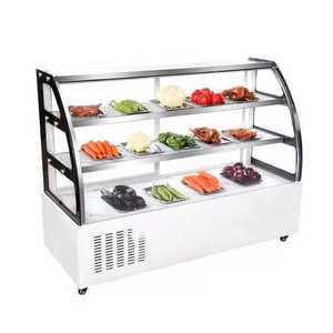 반찬 가게 진열대 반찬진열냉장고 신선 보관 매장용
