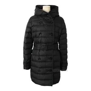 [롯데백화점]버버리 여성 8091112 위틀리 벨티드 숏 다운 패딩 점퍼 블랙