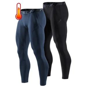 테슬라 언더레이어 기모 긴바지 발열내의 2팩 TM-YUP20