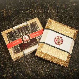 [명인정] 고려홍삼 뿌리 정과 비단지함 선물세트 800g) 보자기포장