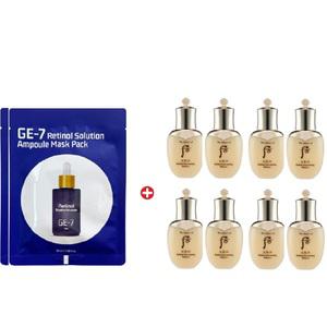 GE7 레티놀 에코 마스크2매/더후 천기단 화현2종세트각25mlx4세트(밸런스+로션)
