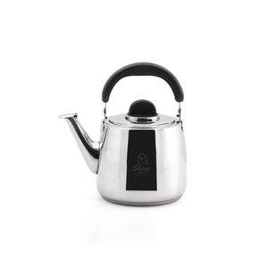 [퀸센스][세신 퀸센스] 인덕션 겸용 휘슬 스텐 주전자 3호