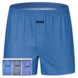 BYC 남성 트렁크 팬티 세트 3매입 40수 순면 남자 사각 컬러 패턴 아빠 소변구 있는 빅사이즈 MCG7001A