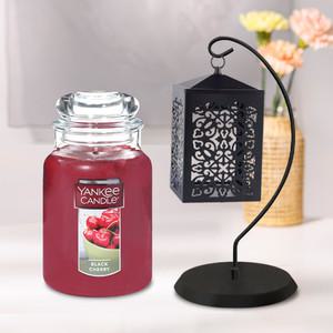 양키캔들 라지자 +스크롤 워머 +전용 스탠드 세트 (+전구 2개)