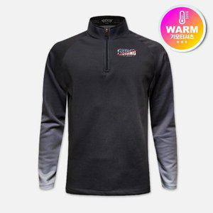 [듀스피싱]기능성 겨울 보온 낚시 티셔츠 흡한 속건 스판 WDT-2002