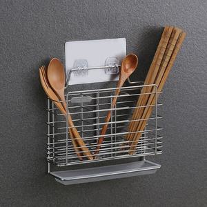 스텐 304 물빠짐 수저통 3구