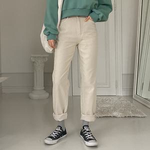 [시크릿라벨] 하이웨스트일자핏코듀로이팬츠