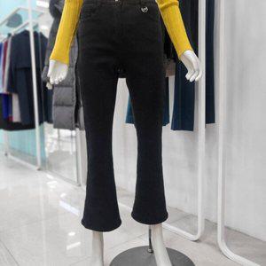 [꼼빠니아]허리 밴딩 부츠컷 데님 팬츠 CAEW1-WDP210_JK