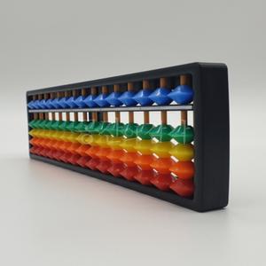 미니 컬러 주판 플라스틱 주산 암산 교구 수세기 학습용 어린이 초등학생