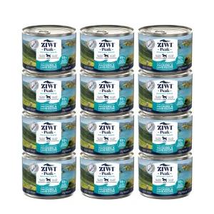 지위픽  독 캔 식품 고등어 양고기 170g x 12개