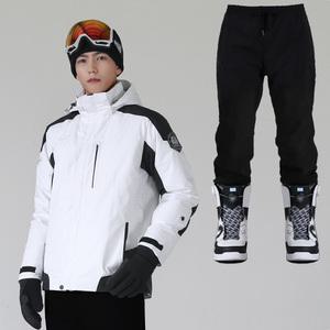 FUZZO 보드복 상하세트 레이나 패딩자켓 스판밴딩 조거팬츠 남여공용 스키복 보드복세트