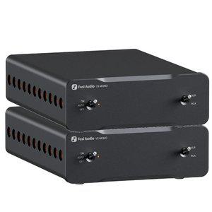 FOSI(포시) AUDIO V3 MONO 파워 앰프 2대(하이파이 듀얼 스테레오 구성)(어댑터포함)