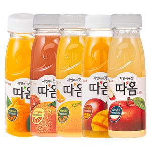 빙그레 따옴 235ml 20개 택1 오렌지/사과/자몽/천혜향 청귤 한라봉/애플망고