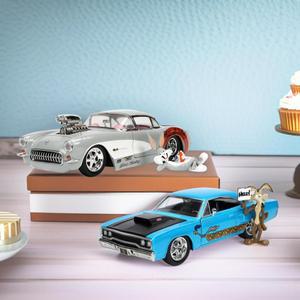 할리우드라이드 루니툰 시보레콜벳 플리머스 로드런너 다이캐스트 자동차 모형 미니어처 장난감