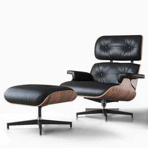 고급 리클라이너 의자 가죽 허먼밀러 임스 라운지체어