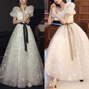 [BZJL45PW_4C]교복몰 하트라인 드레스(브라운블랙끈)