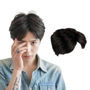 [JHP1P0U8_51JB]남성 고열사 고열사가발 가르마 1P 통가발