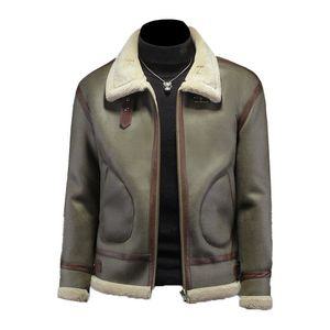 남성무스탕 후드 인조가죽 빅사이즈 스웨이드 재킷 양털 자켓 코트  집업