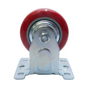 국산 PVC 바퀴 고정형 3인치 가구바퀴 pvc 캐스터 우레탄 카트 운반