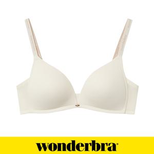[Wonderbra]원더브라  아쿠아 V넥 노와이어 브라 크림 WBWBR3N37D