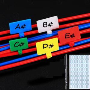 메모형 케이블 타이 배선 네임태그 전선구분 이름표 표시