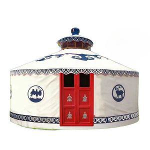 몽골 텐트 쉘터 게르 하우스 글램핑 초대형 천막 직경 은방수 캠핑돔