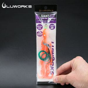 루웍스 쿠루쿠루 자이언트 타코타이 GT v2 대구라바 타코웜 채비 바늘