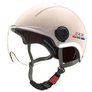 헬멧 가벼운 체리핑크 초경량 반모헬멧 스쿠터헬멧 바가지 하이바 경량 사계절 겨울용