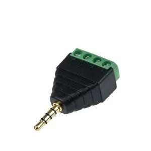 [셀러허브 패션][JHP3S065_51BP]변환 젠더 3.5mm 스테레오 4극 Male TB372