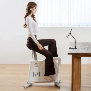 [허밍]라이더 실내자전거 HMH-HR01 초슬림 실내사이클 운동기구 가정용 접이식 미니