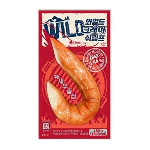 [롯데백화점]한성기업 [한성기업] 와일드 크래미 쉬림프 150g 1봉지 킹크랩 다이어트 힐링간식